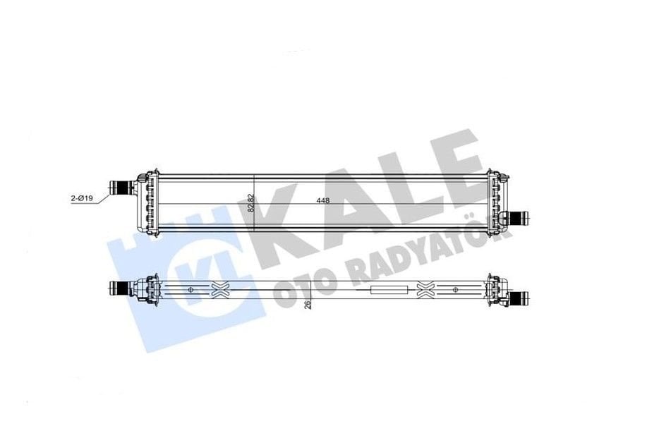 Renault Clio 5 - V Turbo Radyatörü - 214108020R - Kale