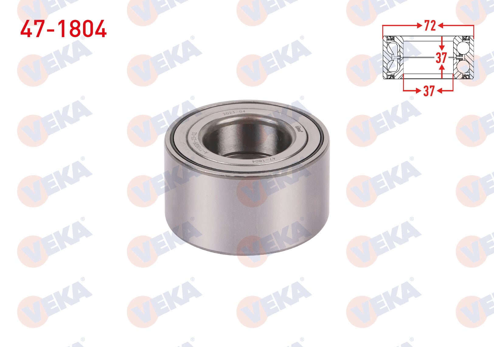 Renault R19 / R21 / Megane / Clio / Knagoo Ön Teker Aks Bilya Rulmanı - 7701205779 - 51754191 - 7703090353