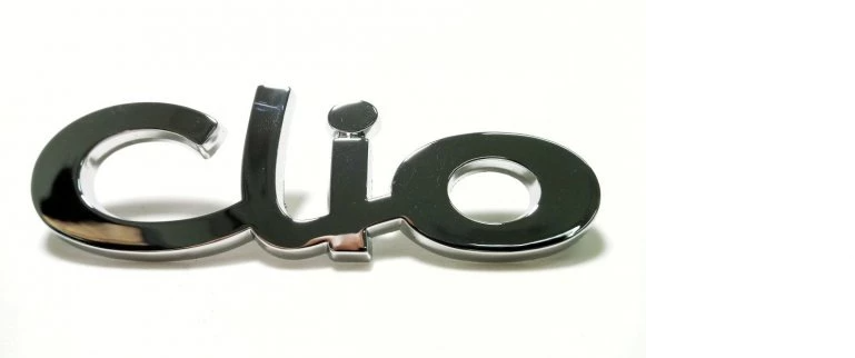 Renault Clio 1 - I - Clio 2 - II Monogram, Yazı Metal - Krom - 7700849001 -  Kaya Plastik