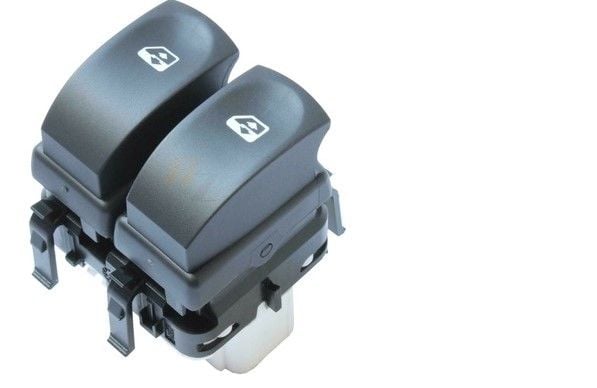 Renault Clio 3 - III Ön Sol Cam Açma Anahtarı Çiftli - 8200214943 - Mais